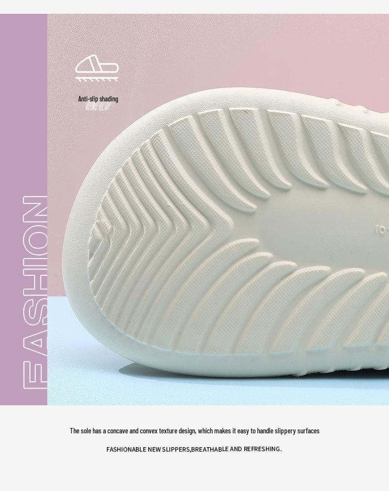 2025 Spring/Summer Women's Thick Sole Non-Slip Casual Fashion Hole Shoes