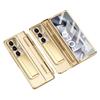 For Samsung Galaxy Z Fold7 5G Case Kickstand Hard PC Phone Cover with Screen Film/Stylus