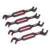 4ST RC Nyckel 3.0mm 3.2mm 3.5mm 3.7mm 4.0mm 5.0mm 5.5mm 6.0mm Spännskruvsmutter Kulledsborttagare RC Universell Reparation