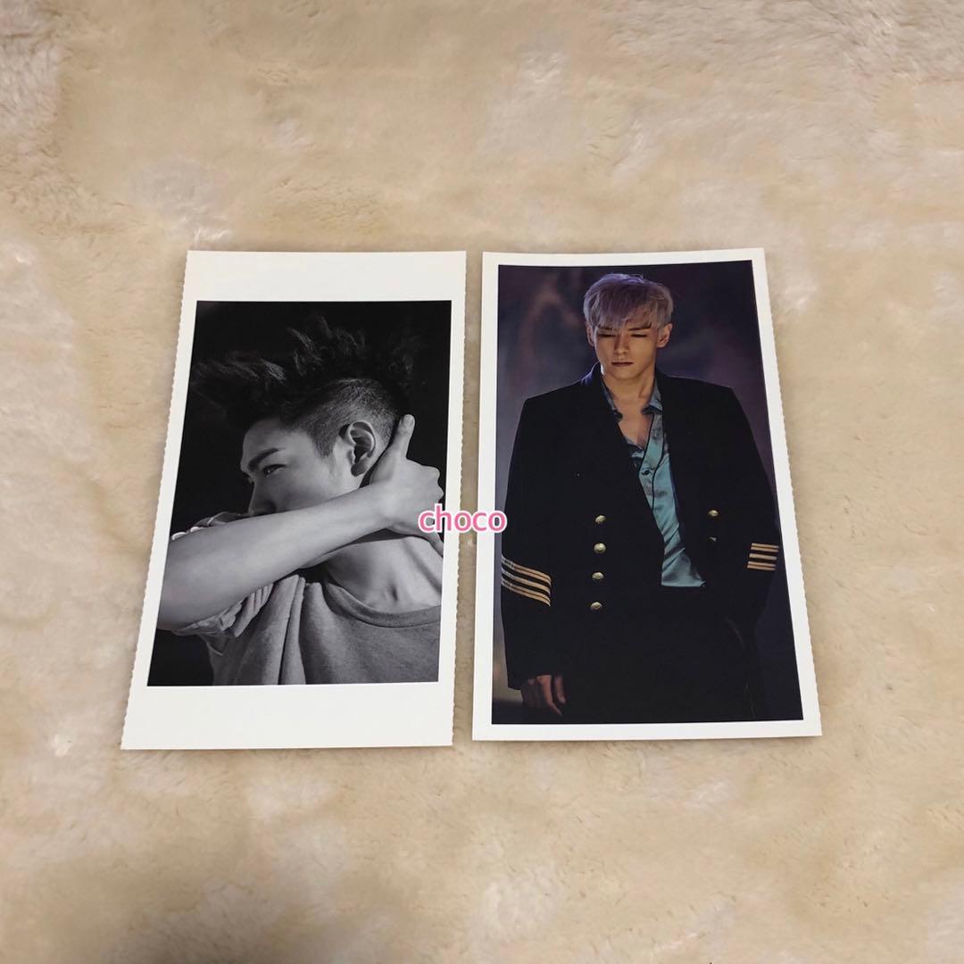 [Б/У] BIGBANG LAST DANCE COLLECTION Фотокарточка TOP