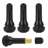Tubeless Valve TR-413 Tire Valve Set of 4 Rubber Air Valve Car Tire Snap-in Valve (4 Pcs)