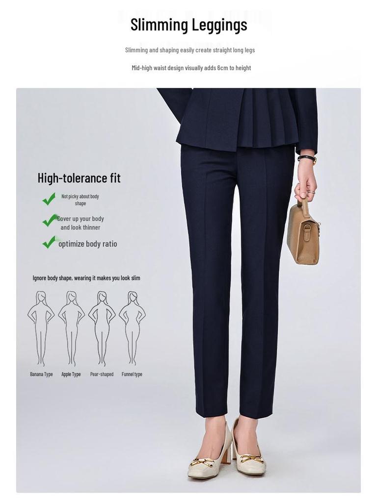 2025 Women's Premium Suit Set: Sleek Design for Professional Reception Workwear