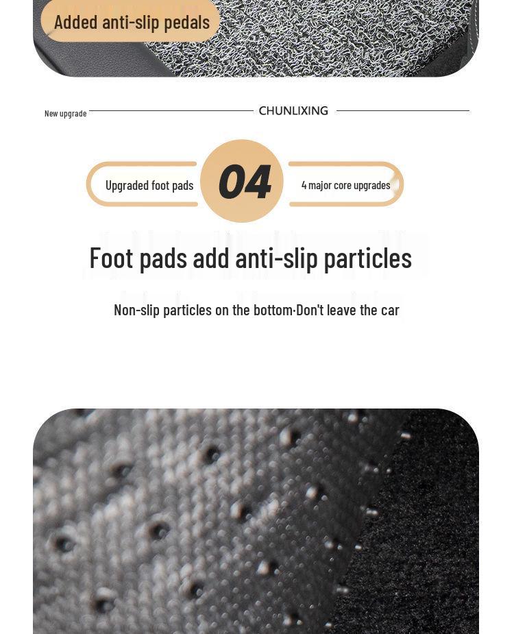 Volkswagen Tharu Anti-Slip Driver's Carpet-Style Floor Mat, Wear-Resistant, for Five-Seater.