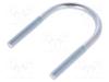 U-bolt Type B M8*49 (1 1/2'') Galvanized - KR B8*49
