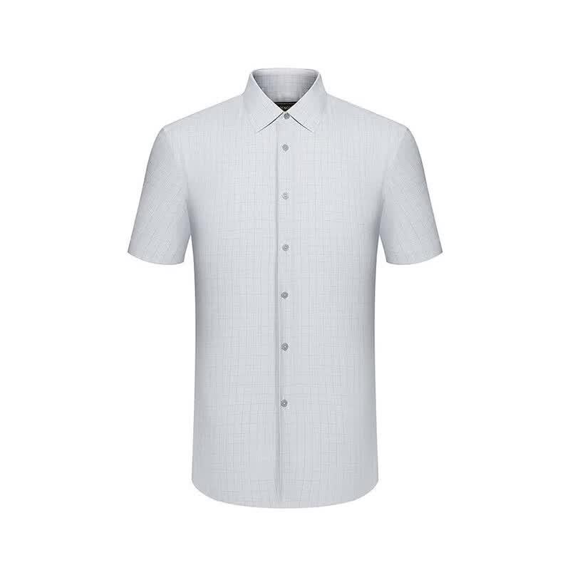 YOUNGOR Men's Comfortable Dry Slim Fit Short Sleeve Shirt