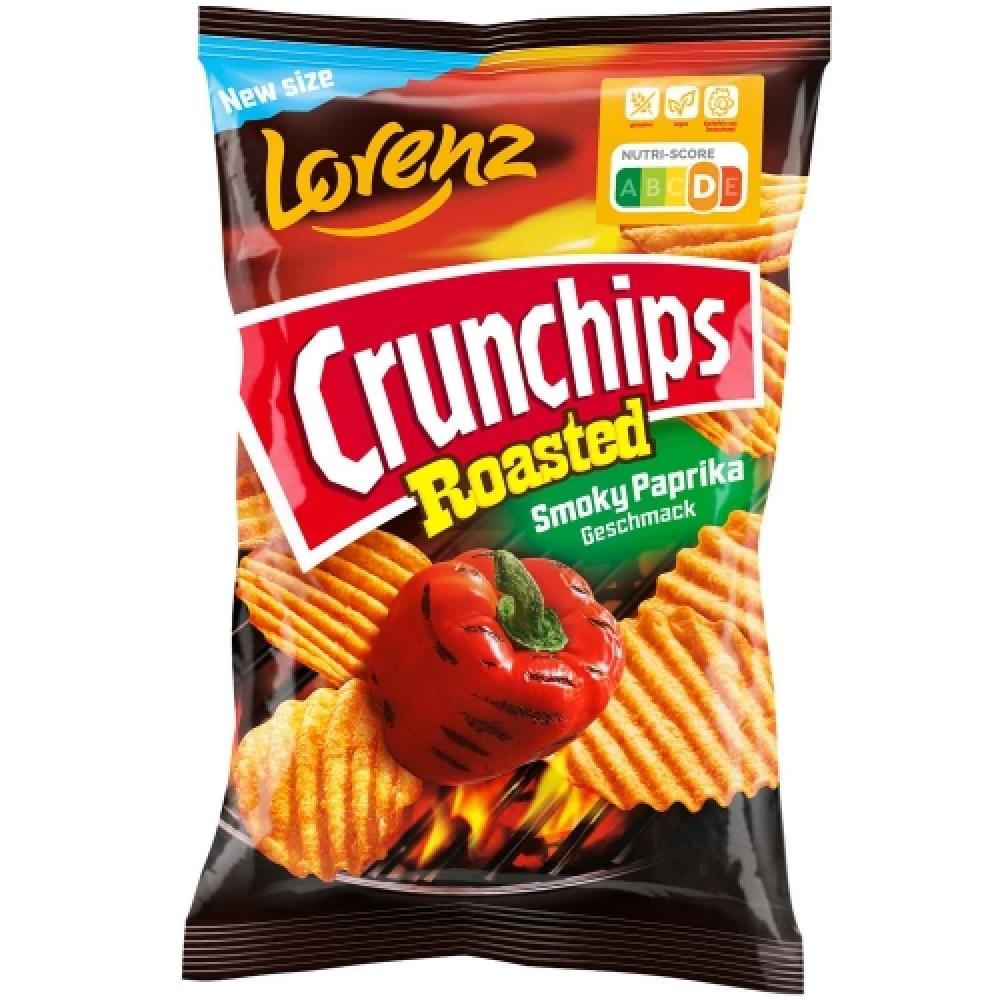 Lorenz Crunch Chips Patatine Croccanti Paprika Affumicata Arrosto 110G