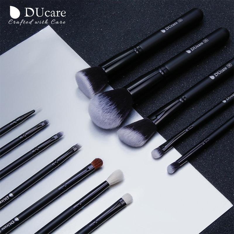 DUcare 15 stücke Synthetische Haar Make-Up Pinsel Set Foundation Rouge Lidschatten Augenbraue Blending Pinsel Werkzeuge Maquillaje