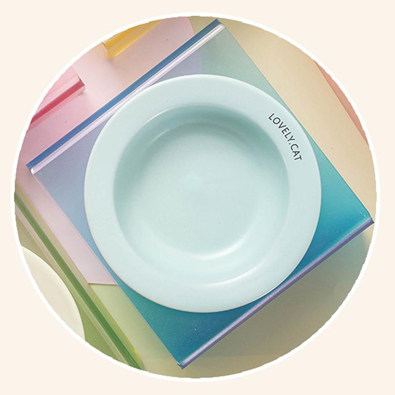 Ceramic Pet Cat Bowl Pet Drinking Water Feeding Bowl Ceramics Cat Food Dog Food Utensils Cat Dog Pet Supplies Accessories