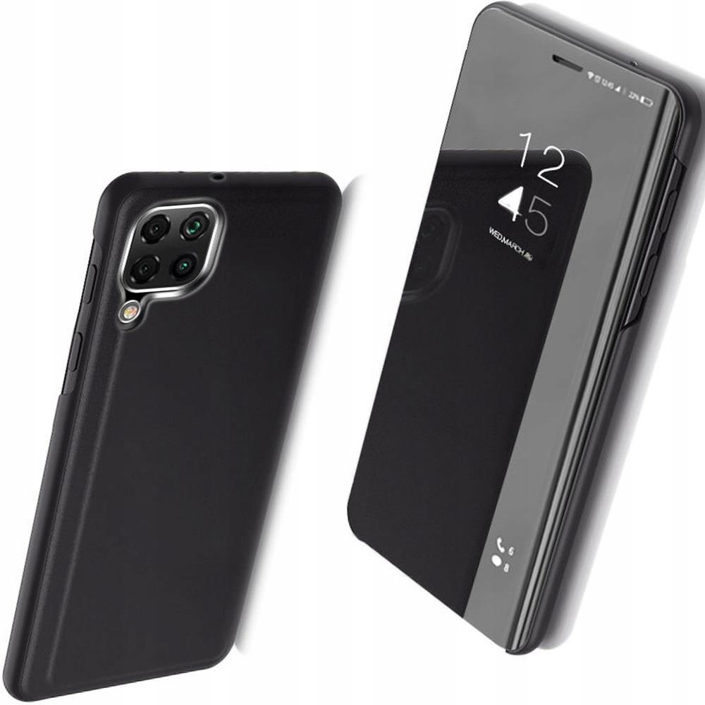 Clear View Case Futerał Etui Z Klapką Samsung Galaxy M53 5G Czarny
