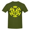 Trafalgar D Law Breathable And Sweatwicking Tshirt Fresh And Versatile Thin For Summer Short Sleeve