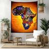 Afrikanischer Stil Wanddekoration Wandteppich Kunst Für Haustier-Gedenken Geburtstag Hochzeitsparty Hintergrund Familiengeschenk