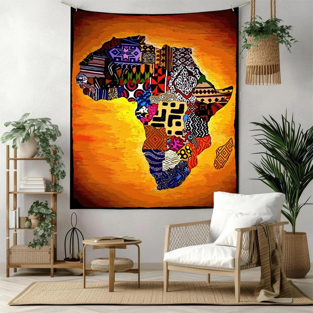 Afrikanischer Stil Wanddekoration Wandteppich Kunst Für Haustier-Gedenken Geburtstag Hochzeitsparty Hintergrund Familiengeschenk