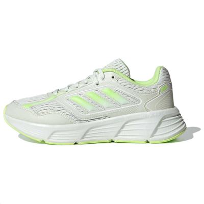 Galaxy Star Casual Comfortable Fabric Non-Slip Wear-Resistant Low-Top Training Running Shoes Women Sneaker Light-Gray Green IE8161
