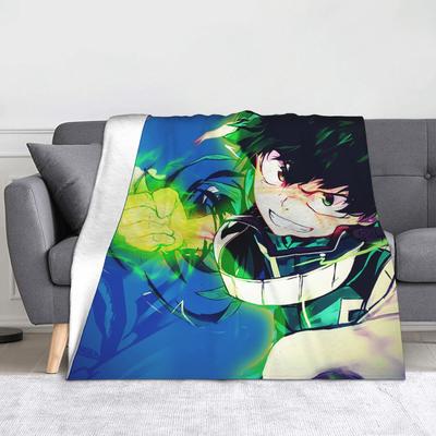 My Hero Academia Blankets Fleece Summer Anime Multifunction Lightweight Throw Blanket for Bed Couch Rug Piece