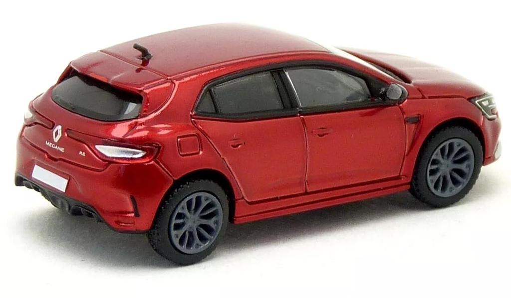 PCX87 Scale Renault Megane RS 2021 Red Megane RS Premium Classics Diecast Car HO Scale 1/87