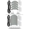 Main Brush Side Brushes Filters Mop Cloths Set For MONSGA MR1 For XIEBro HR1010 For ONSON HR1010 Robot Vacuum Cleaning Parts