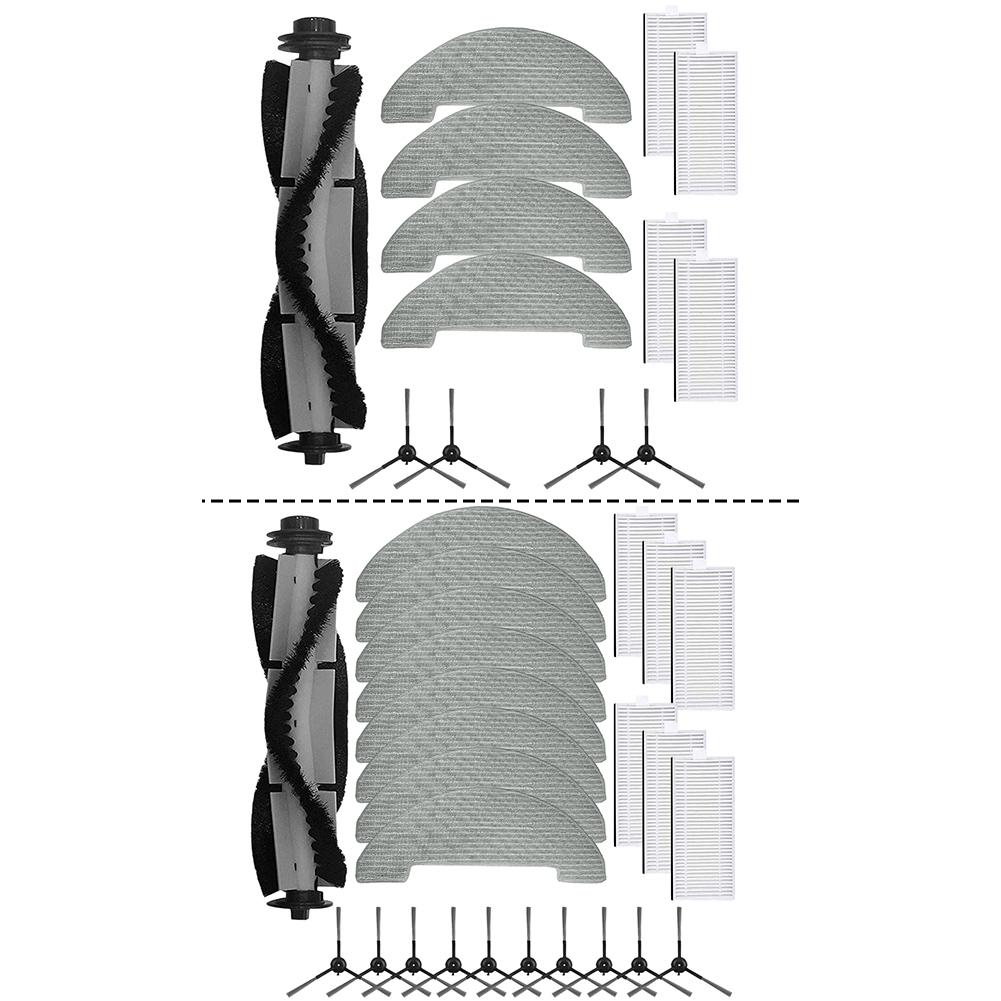Main Brush Side Brushes Filters Mop Cloths Set For MONSGA MR1 For XIEBro HR1010 For ONSON HR1010 Robot Vacuum Cleaning Parts