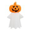 Halloween Pumpkin Ghost Night Light Battery Operated Ghost Lamp with Pumpkin Head Decorative Bedside Lamp for Home Dorm Decor