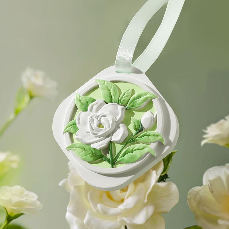 Long-lasting Floral Car Air Freshener Hanging Tablets