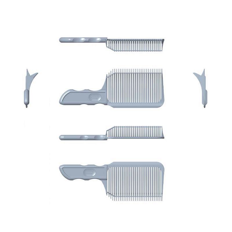 Hair Cutting Positioning Comb Professional Barber Clipper Flat Top Combs For Salon Hairdressing Styling Tools