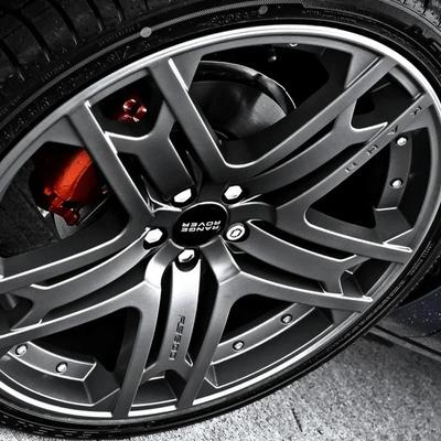 For Land Rover Range Rover SVR 2 Evoque Discovery 3 Freelander 56mm Car Wheel Center Hub Cap Tire Cover Sticker Decoration