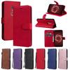Suitable for Fujitsu Arrows Be 4plus mobile phone leather case Sense4 solid color leather pattern card wallet