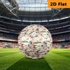 Travel Postcard Collage London Brazil Paris Football Suitable For Both Training And Competition No 5 Football Outdoor Sports Very Elastic