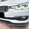 Labio Splitter Chin Spoiler Delantero Para BMW Serie 3 F30 F31 2013-2019 Parachoques Estándar Kit de Carrocería de Modificación Exterior Accesorios