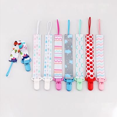 Schattige Cartoon Speenhouder Ketting Clip voor Baby Zuigeling Tandjes Speeltje Speen Riem Anti-verlies Speen Houder Ketting