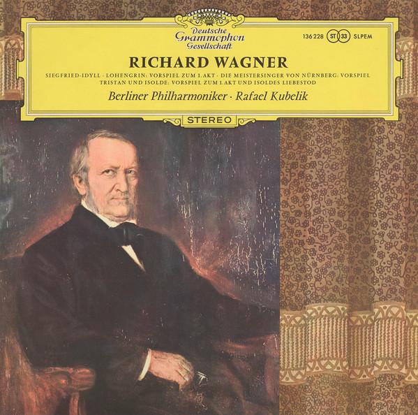 LP Record RICHARD WAGNER, BERLIN PHILHARMONIC - Siegfried Idyll / Lohengrin Prelude SLPEM136228 Germany Classical Used
