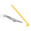 Fishing Knot Tying Tool High Carbon Steel and Plastic Fishing Line Knot Tyer and Hook Extractor