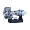 TR900 Flugzeug Turbofan Triebwerk Modell Flugzeugtriebwerk Bausatz Düsentriebwerk Modell Erwachsenen Geschenk Mechanische Wissenschaft Bildungsspielzeug