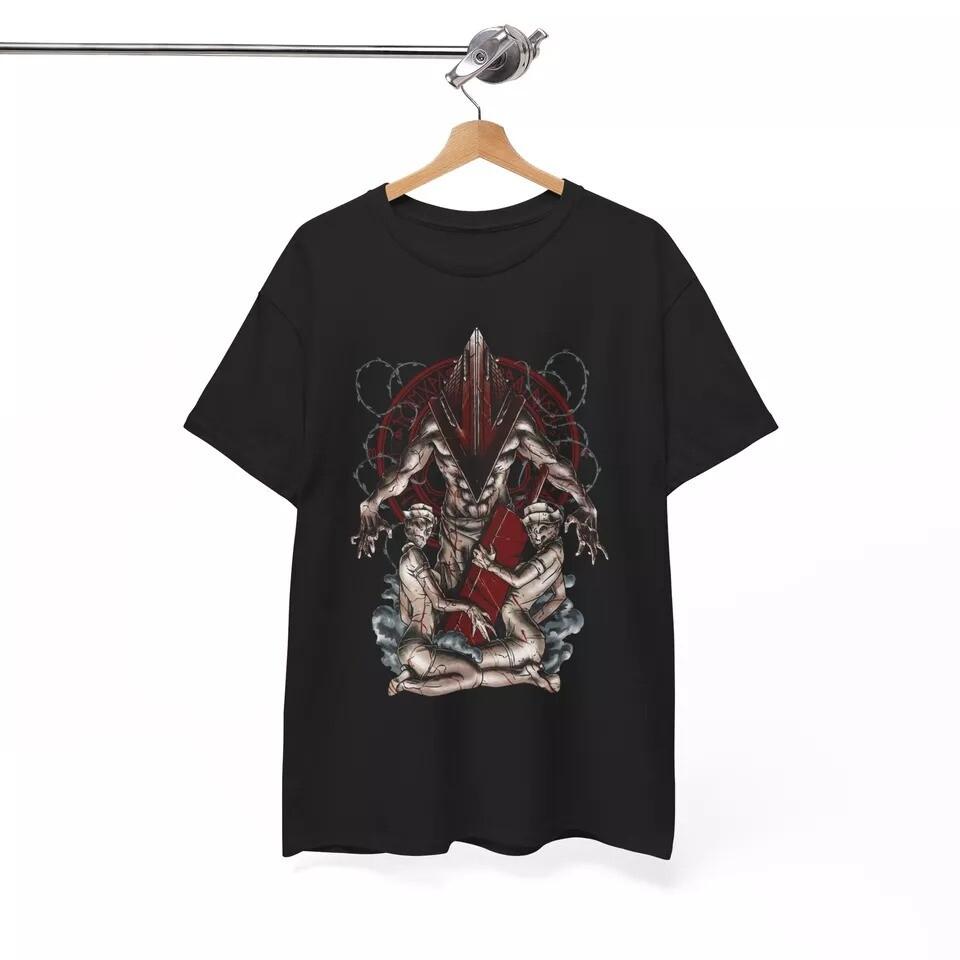 PYRAMID HEAD T-SHIRT, Silent Hill 2 JAMES TEE, Horror Anime XXXXL