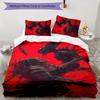 Alien 3pcs Bedding Set Duvet Cover Closure Includes 1 Duvet Cover & 2 Pillowcases for All Seasons Bedroom Home Dorm Decor