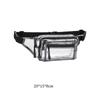 Waterproof Chest Bag Transparent Multi Layer Shoulder Bag Waist Pack Adjustable Shoulder Strap Makeup Bag Running Hiking Travel