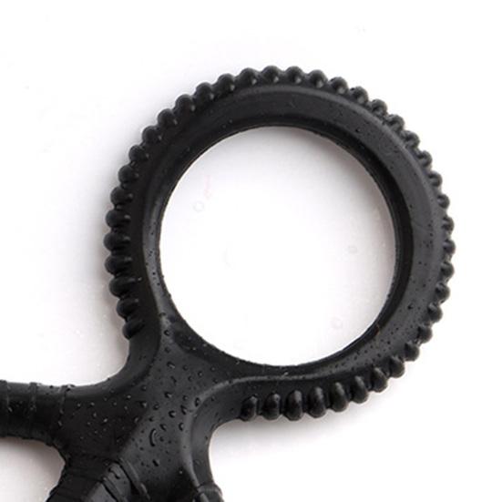 Dildo Ring Super Elastic Compact User-friendly Useful Penis Corrector Lock Ring for Sex
