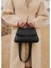 Mokki French Niche Retro Genuine Leather One-Shoulder Crossbody Bag