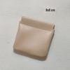 Compact PU Multipurpose Pouch: Lipstick, Coins, Jewelry, Earphones Storage.