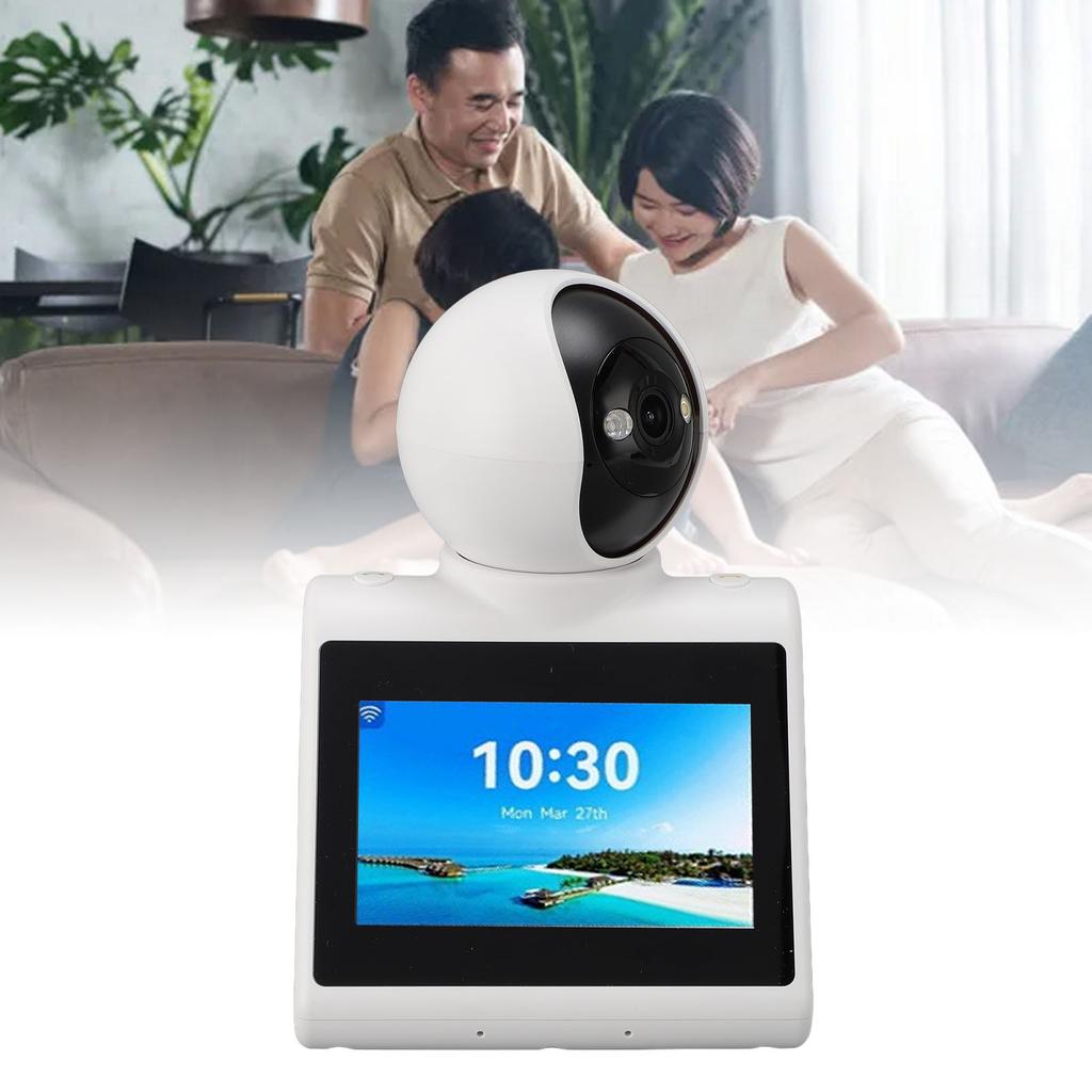 Video Calling Smart Camera Video Calling Smart Camera with HD Screen 2 Way One Click Call Indoor 2K Security Camera