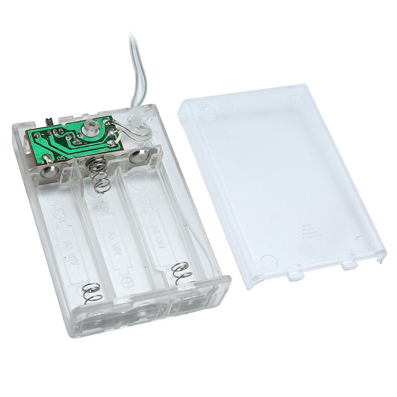 LED String Lights, Warm White Ball Fairy Lights, Waterproof Decorative Starry Lights for Bedroom Patio Parties, Battery Powered