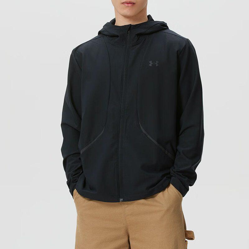 Under Armour Jacken Herren Schwarz Mit Kapuze Moderat Sonstige 6014621-001