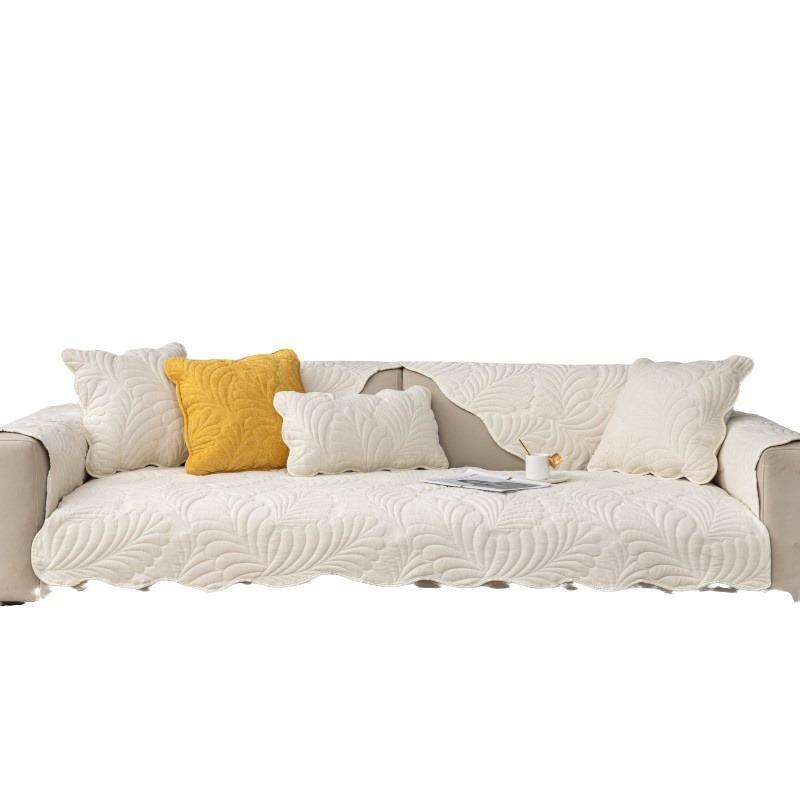 Sofa Cushion Universal In All Seasons  New Light Luxury High-End Seat Cushion Non-Slip Leather Sofa Special Cover Cover Cloth