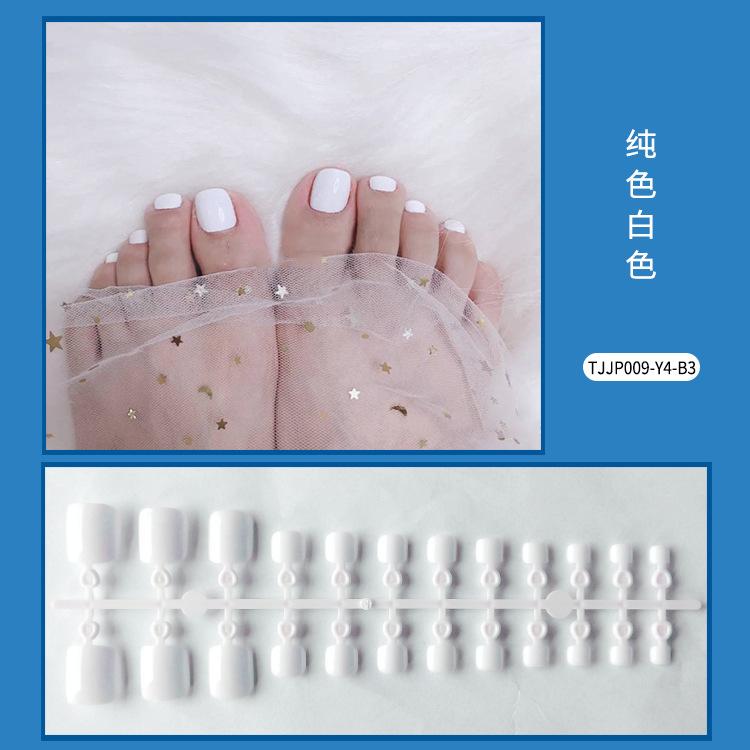 

24 шт./компл. DIY быстрые ногти глянцевые однотонные ногти на ногах накладные ногти разноцветные полоски готовый маникюр