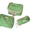 Bowknot Quilted Makeup Bag Multi-function Stationery Storage Bag  Makeup Accessory