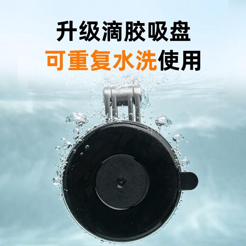 Car Phone Mount With Strong Magnet Vacuum Suction Zinc Alloy Dashboard Holder 360 Rotating Foldable