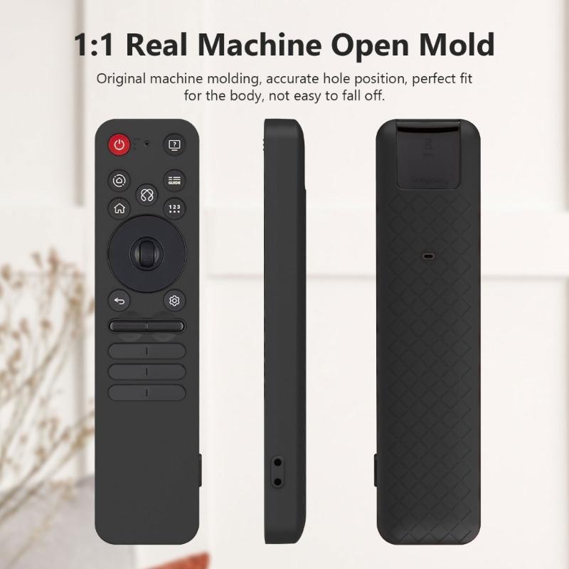 Silicone Cover Remote Silicone Case for TV Controllers Anti Scratch Surfaces Flexible Shockproof Design Easy Maintenance