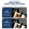 LED Desk Lamp Clip On USB Rechargeable Mini Reading Light for Students Study