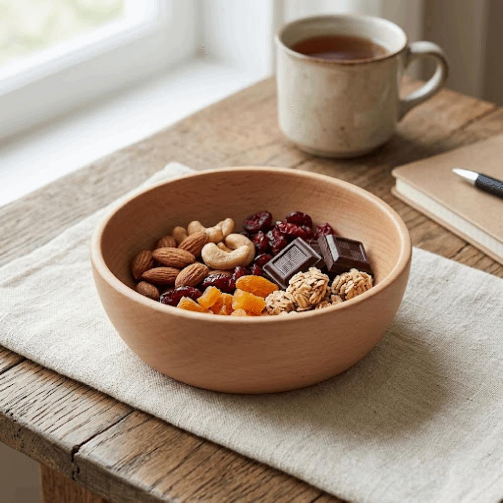 Rounded Bowl Soup Bowl Smooth Yogurt Bowl Durable Serving Bowl Home 12.5*4.5cm
