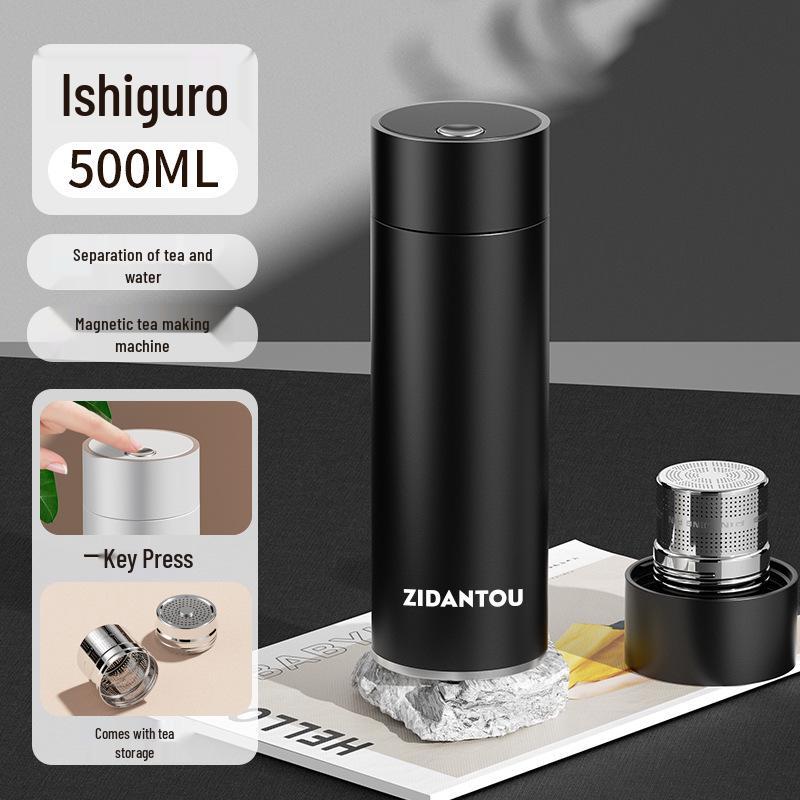 

Gradient 316 Stainless Steel Insulated Cup with Magnetic Tea Infuser and Ceramic Liner