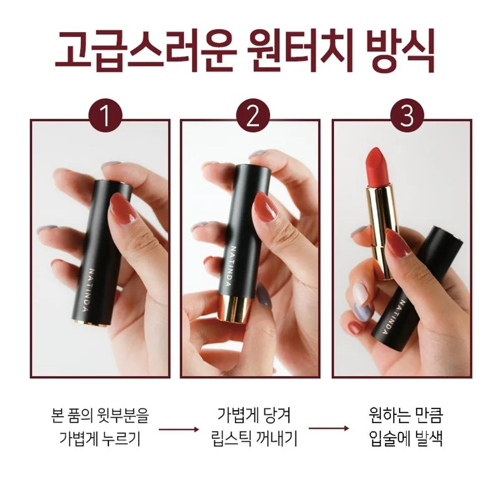 Natinda Long-lasting, Moisturizing Matte Velvet Lipstick for Warm and Cool